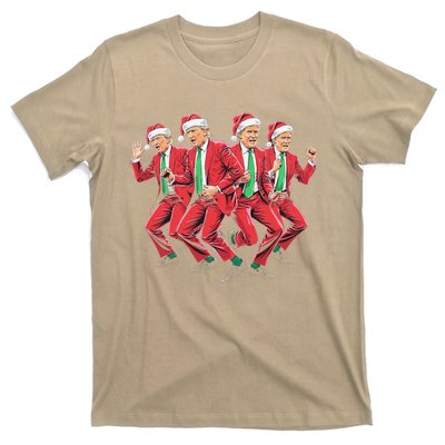 Funny Trump Dance Santa Claus Christmas Xmas Pajamas Holiday T-Shirt