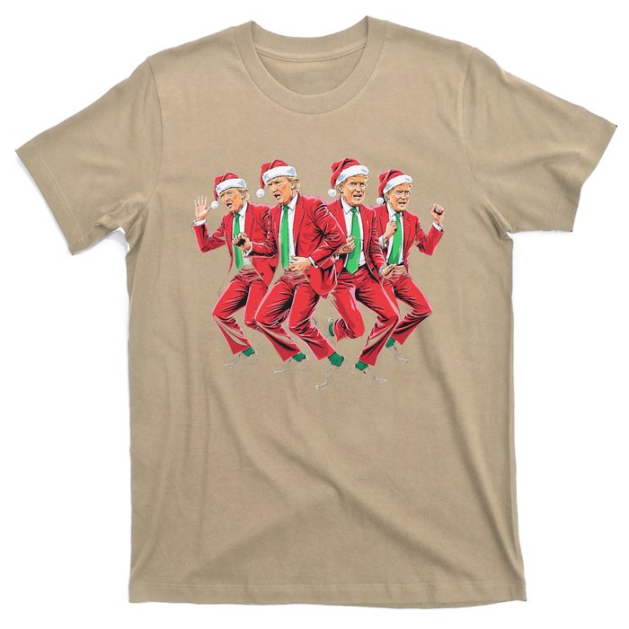 Funny Trump Dance Santa Claus Christmas Xmas Pajamas Holiday T-Shirt