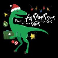 Funny Trex Dinosaur Ugly Christmas Fa Rawr Rawr Funny Gift Drawstring Bag