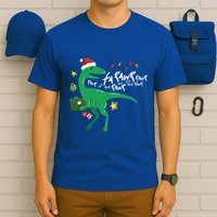 Funny Trex Dinosaur Ugly Christmas Fa Rawr Rawr Funny Gift T-Shirt