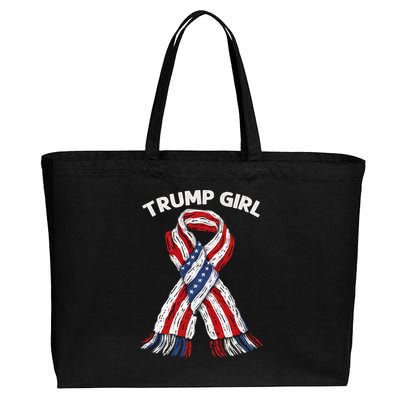 Funny Trump Election Trump Scarve Gift Cotton Canvas Jumbo Tote