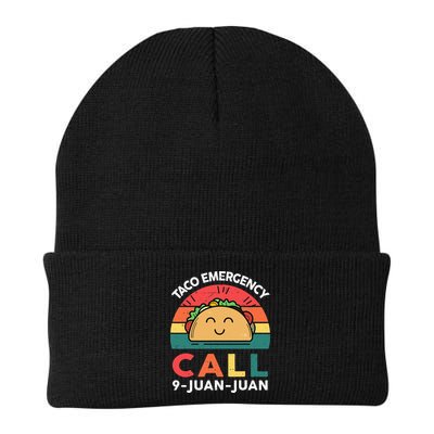 Funny Taco Emergency Call 9 Juan Juan Taco Tuesday Mexican Beanie