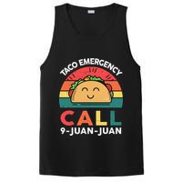 Funny Taco Emergency Call 9 Juan Juan Taco Tuesday Mexican PosiCharge Competitor Tank