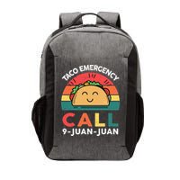 Funny Taco Emergency Call 9 Juan Juan Taco Tuesday Mexican Vector Backpack