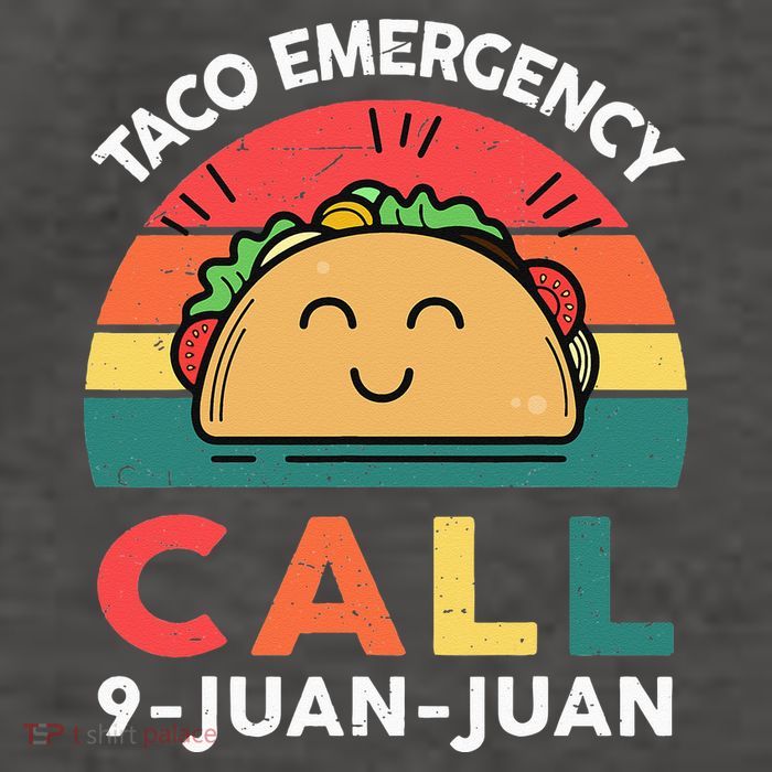 Funny Taco Emergency Call 9 Juan Juan Taco Tuesday Mexican Vector Backpack