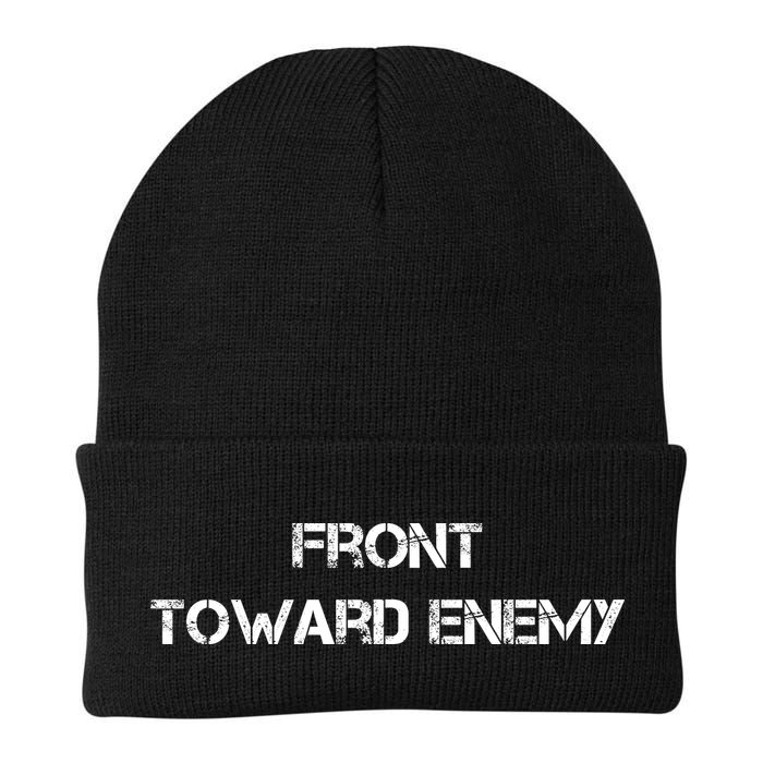 Front Toward Enemy Beanie