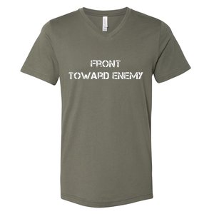 Front Toward Enemy V-Neck T-Shirt