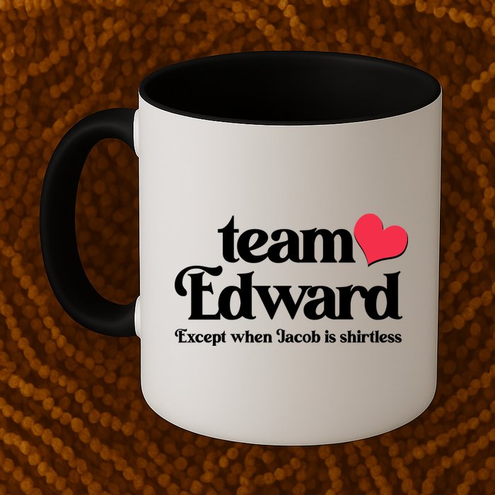 Funny Team Edward Except When Jacob Mug