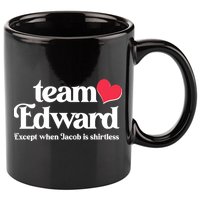 Funny Team Edward Except When Jacob 11oz C Handle Ceramic Mug