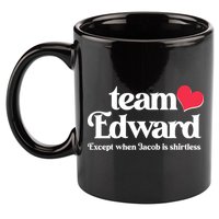 Funny Team Edward Except When Jacob 11oz C Handle Ceramic Mug