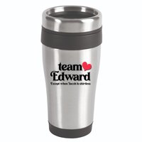 Funny Team Edward Except When Jacob 16oz Travel Tumbler