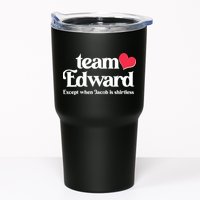 Funny Team Edward Except When Jacob Tumbler