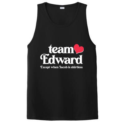 Funny Team Edward Except When Jacob PosiCharge Competitor Tank