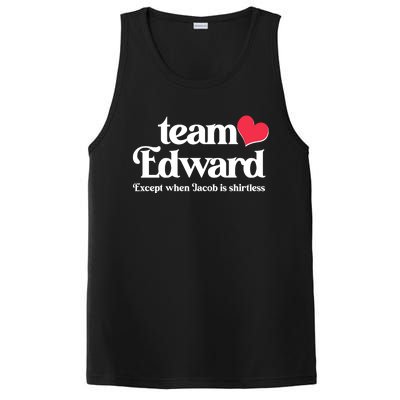 Funny Team Edward Except When Jacob PosiCharge Competitor Tank