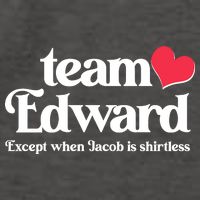 Funny Team Edward Except When Jacob Vector Backpack