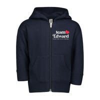 Funny Team Edward Except When Jacob Toddler Zip Fleece Hoodie