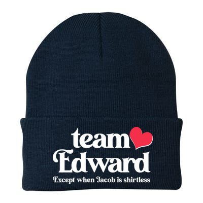 Funny Team Edward Except When Jacob Beanie