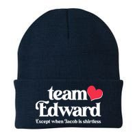 Funny Team Edward Except When Jacob Beanie