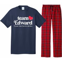 Funny Team Edward Except When Jacob Pajama Set