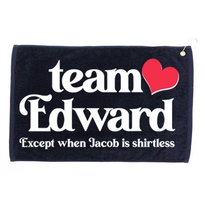 Funny Team Edward Except When Jacob Grommeted Golf Towel