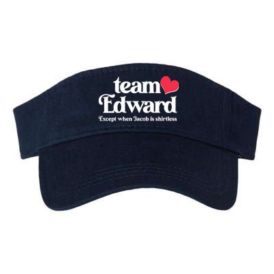 Funny Team Edward Except When Jacob Visor