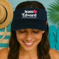 Funny Team Edward Except When Jacob Visor