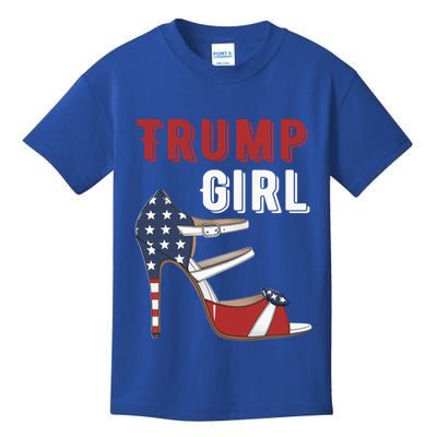 Funny Trump Election Trump Heel Shoe Gift Kids T-Shirt
