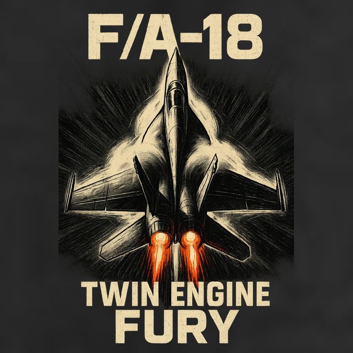 F/A-18 Twin Engine Fury Cool Comfort Performance Bucket Hat