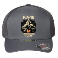 F/A-18 Twin Engine Fury Flexfit Unipanel Trucker Cap