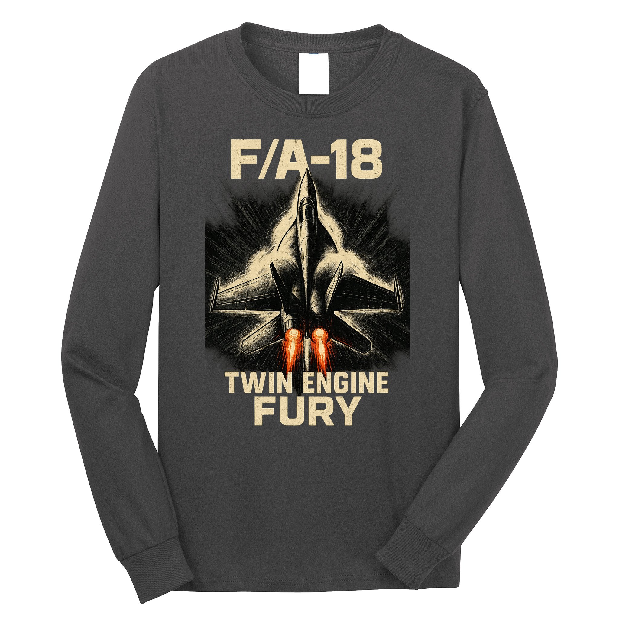 F/A-18 Twin Engine Fury Long Sleeve Shirt