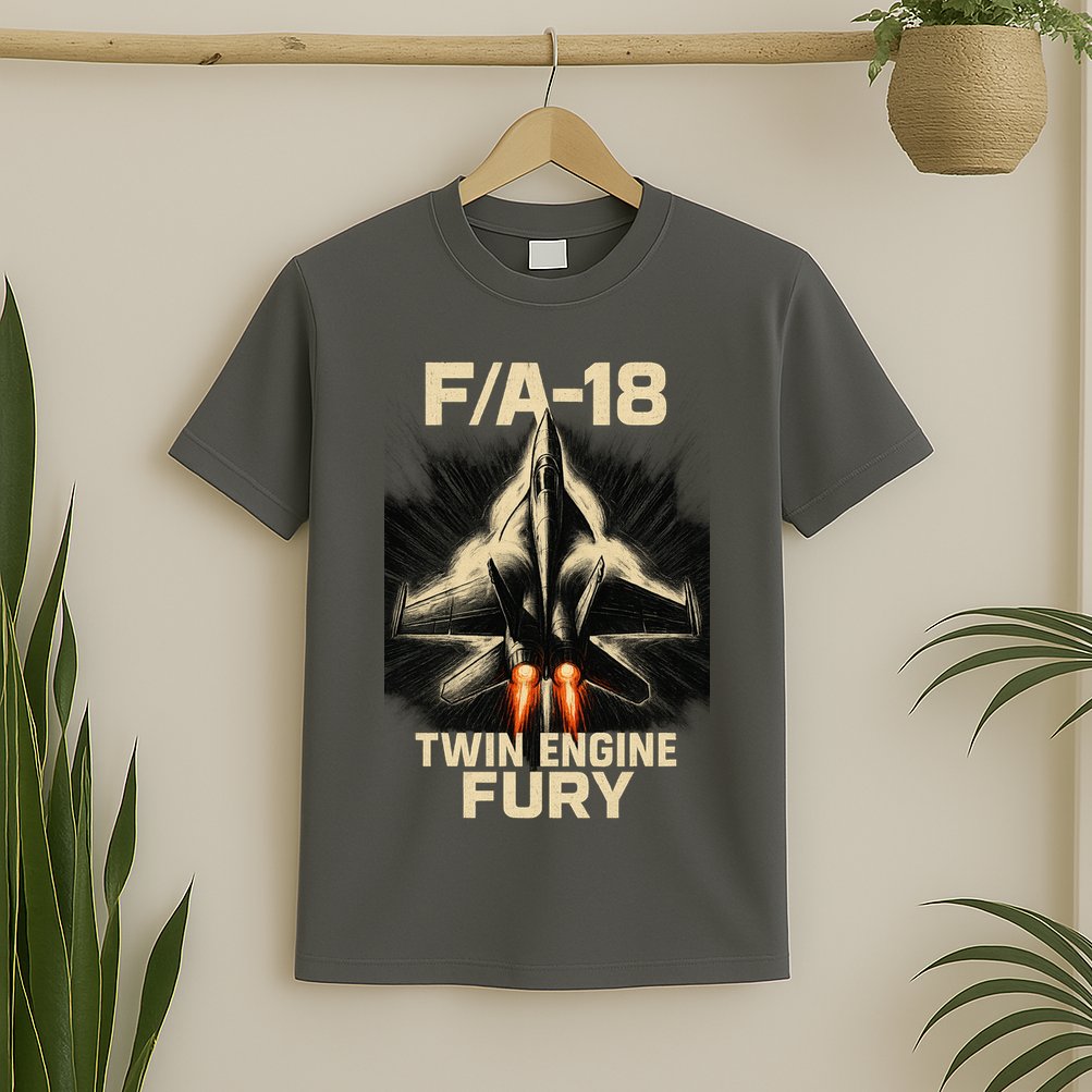 F/A-18 Twin Engine Fury T-Shirt