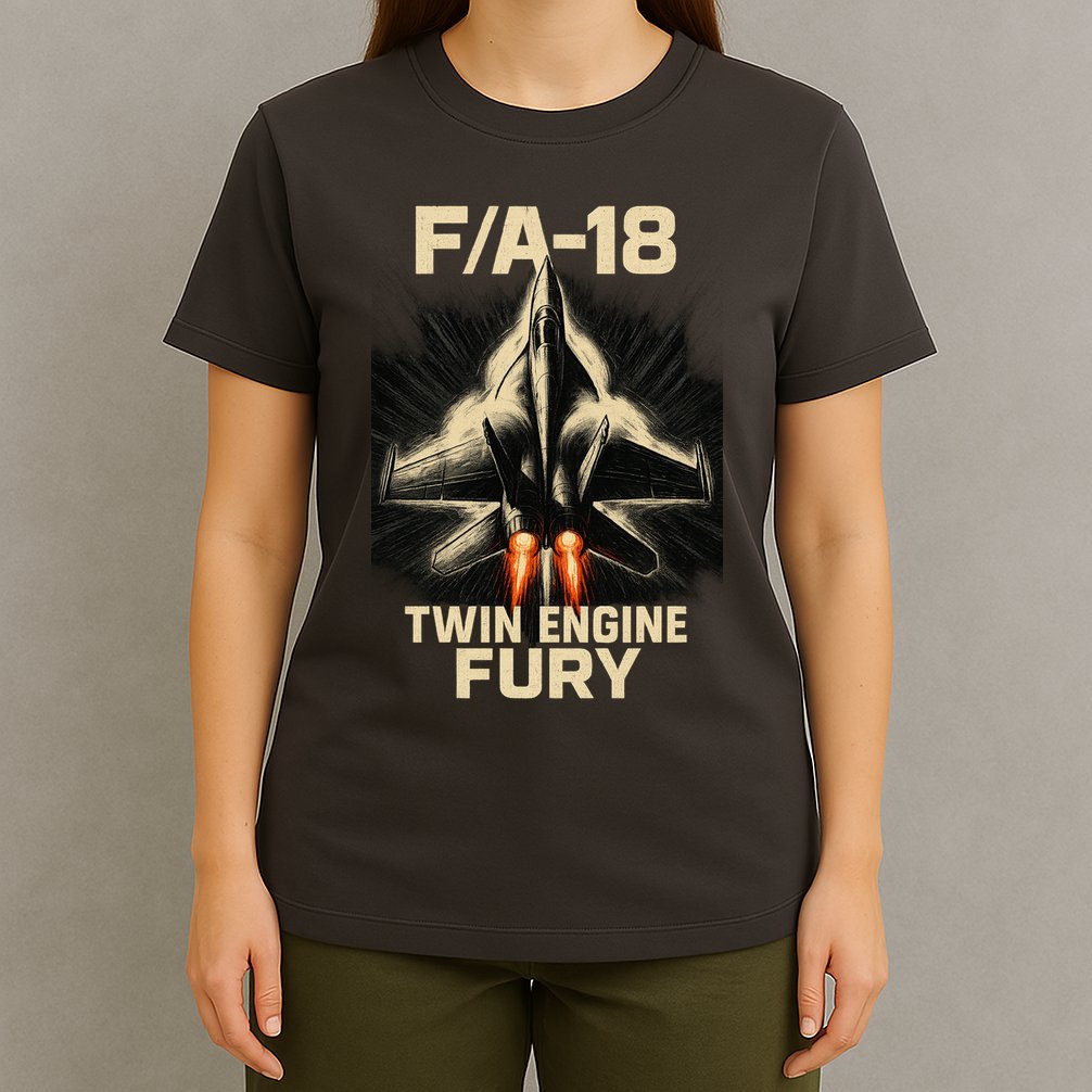 F/A-18 Twin Engine Fury T-Shirt