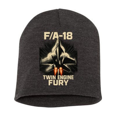 F/A-18 Twin Engine Fury Short Acrylic Beanie