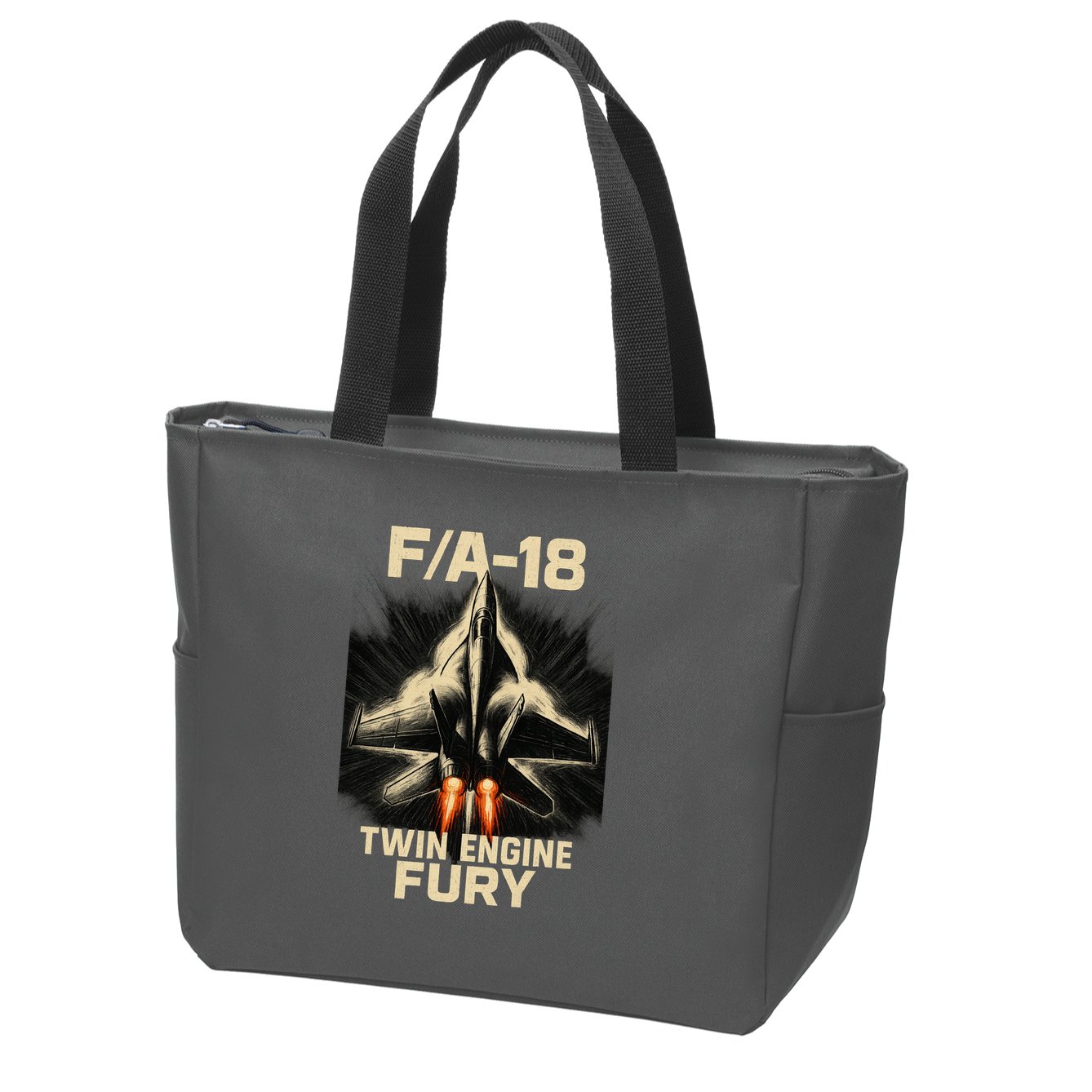 F/A-18 Twin Engine Fury Zip Tote Bag