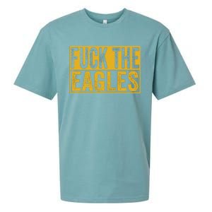 Fuck The Eagles Shirt Funny Eagles Gift For Sports Fans Sueded Cloud Jersey T-Shirt