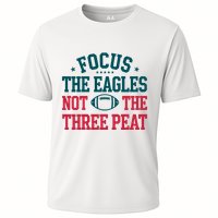 Focus The Eagle Not The Three Peat Football Team Lover Philadelphia Performance Shirt