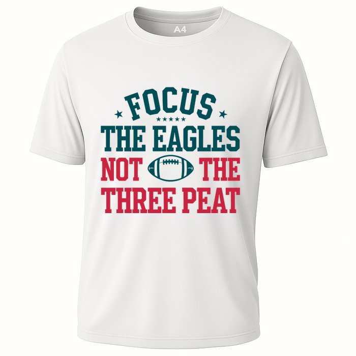 Focus The Eagle Not The Three Peat Football Team Lover Philadelphia Performance Shirt