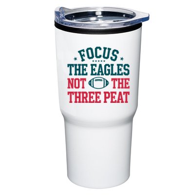 Focus The Eagle Not The Three Peat Football Team Lover Philadelphia Tumbler