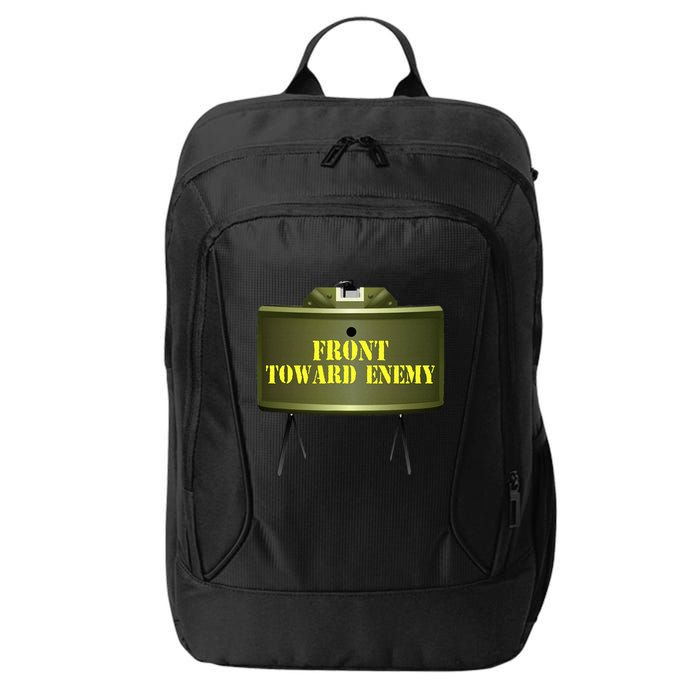 Front Toward Enemy Military Claymore Mine Front Toward Enemy City Backpack