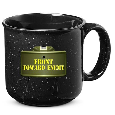 Front Toward Enemy Military Claymore Mine Front Toward Enemy 15oz Campfire Ceramic Mug