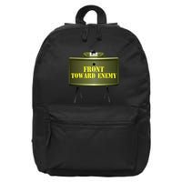 Front Toward Enemy Military Claymore Mine Front Toward Enemy 16 in Basic Backpack