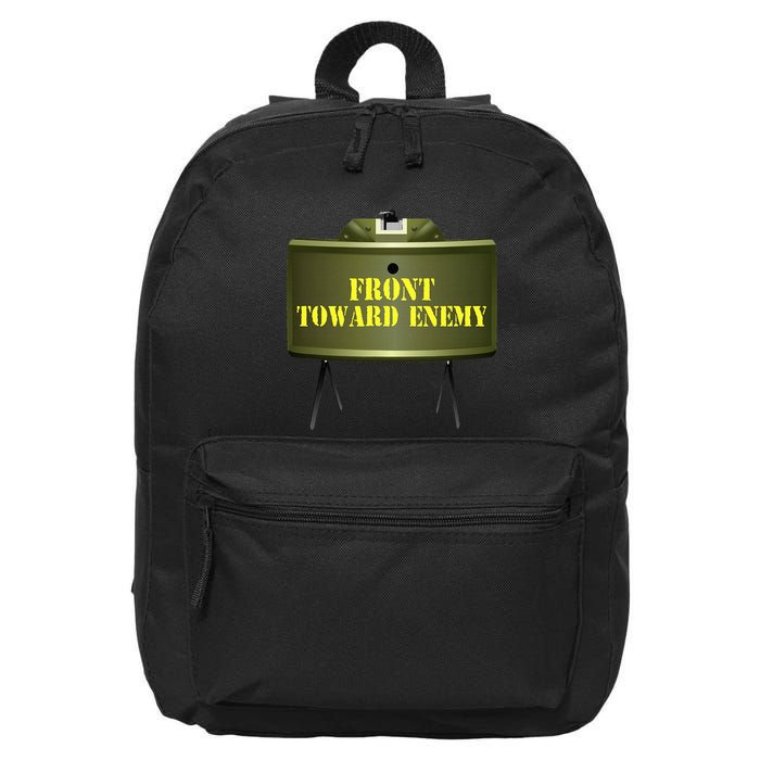 Front Toward Enemy Military Claymore Mine Front Toward Enemy 16 in Basic Backpack