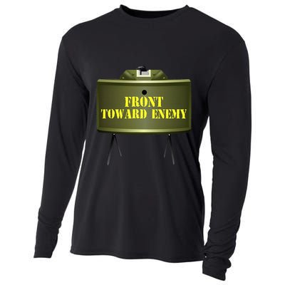 Front Toward Enemy Military Claymore Mine Front Toward Enemy Cooling Performance Long Sleeve Crew