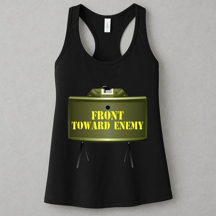 Front Toward Enemy Military Claymore Mine Front Toward Enemy Womens Tank Top