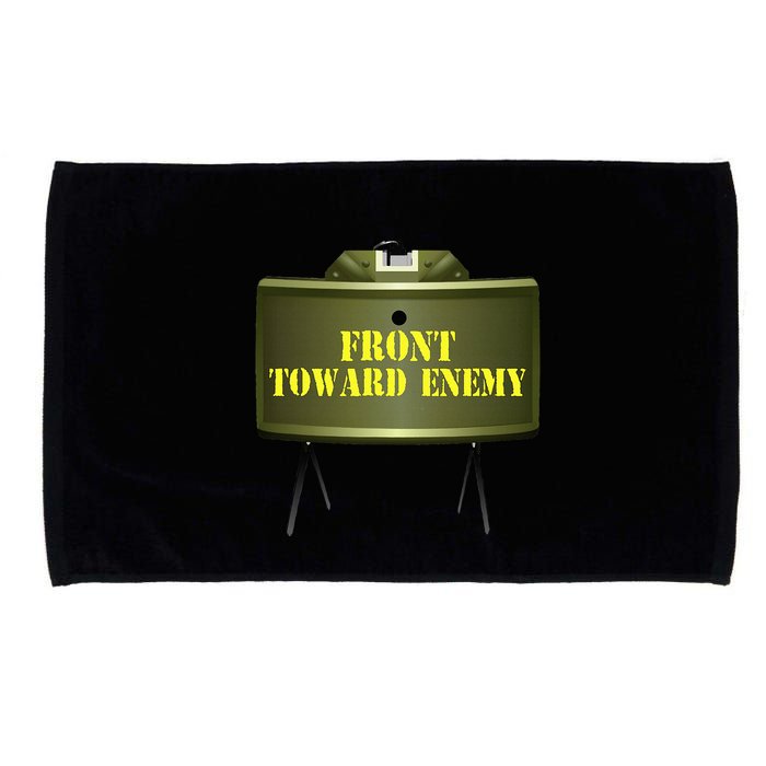 Front Toward Enemy Military Claymore Mine Front Toward Enemy Microfiber Hand Towel