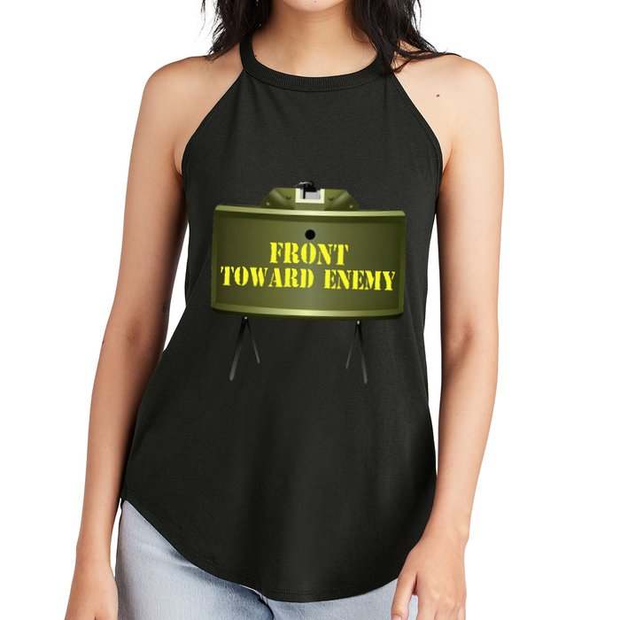 Front Toward Enemy Military Claymore Mine Front Toward Enemy Women's Perfect Tri Rocker Tank