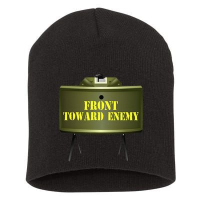Front Toward Enemy Military Claymore Mine Front Toward Enemy Short Acrylic Beanie
