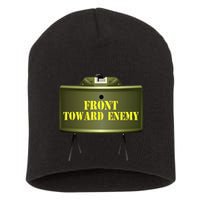 Front Toward Enemy Military Claymore Mine Front Toward Enemy Short Acrylic Beanie
