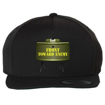 Front Toward Enemy Military Claymore Mine Front Toward Enemy Wool Snapback Cap