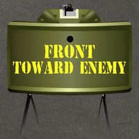 Front Toward Enemy Military Claymore Mine Front Toward Enemy Cotton Canvas Backpack